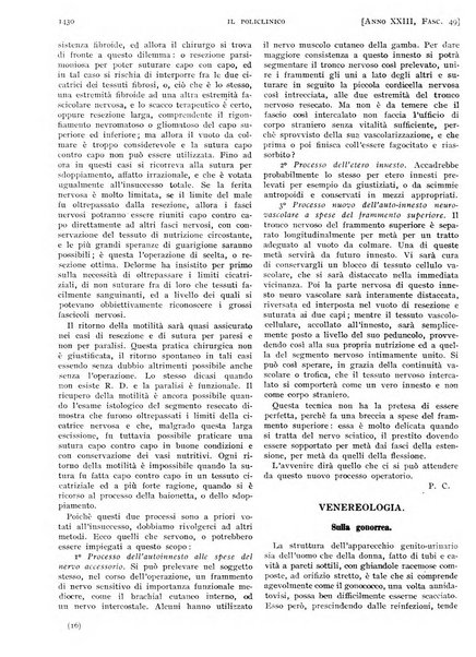 Il policlinico. Sezione pratica periodico di medicina, chirurgia e igiene