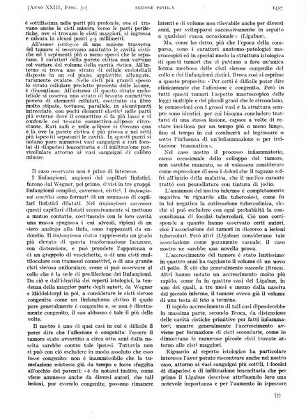 Il policlinico. Sezione pratica periodico di medicina, chirurgia e igiene