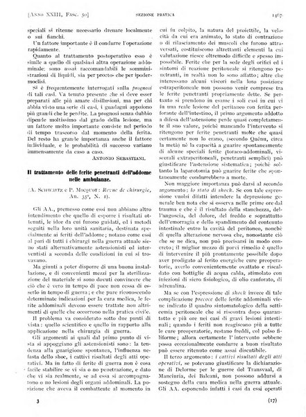 Il policlinico. Sezione pratica periodico di medicina, chirurgia e igiene