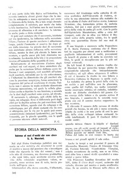 Il policlinico. Sezione pratica periodico di medicina, chirurgia e igiene