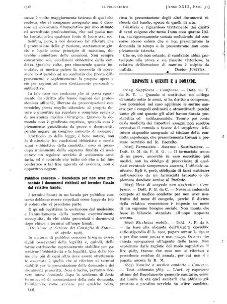 Il policlinico. Sezione pratica periodico di medicina, chirurgia e igiene