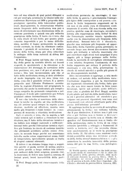 Il policlinico. Sezione pratica periodico di medicina, chirurgia e igiene