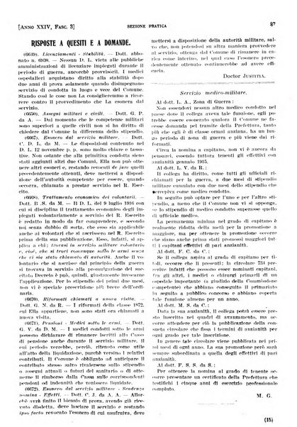 Il policlinico. Sezione pratica periodico di medicina, chirurgia e igiene