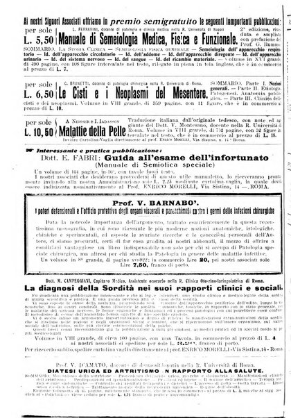 Il policlinico. Sezione pratica periodico di medicina, chirurgia e igiene