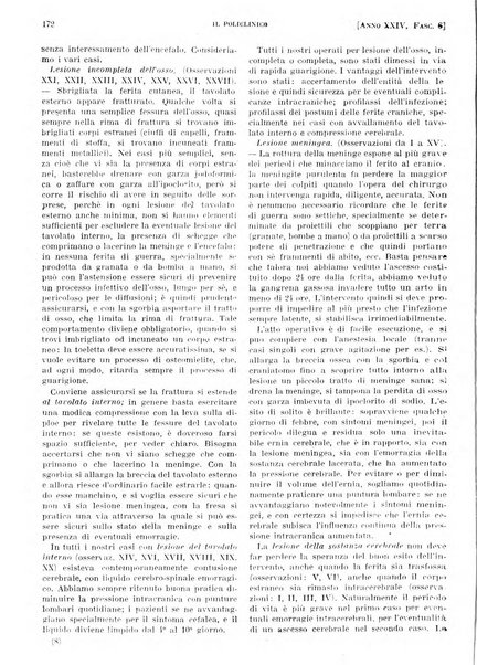 Il policlinico. Sezione pratica periodico di medicina, chirurgia e igiene