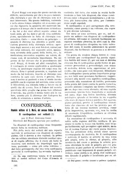 Il policlinico. Sezione pratica periodico di medicina, chirurgia e igiene