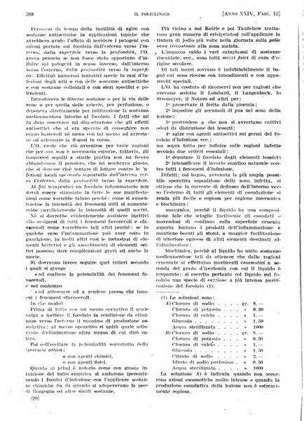 Il policlinico. Sezione pratica periodico di medicina, chirurgia e igiene