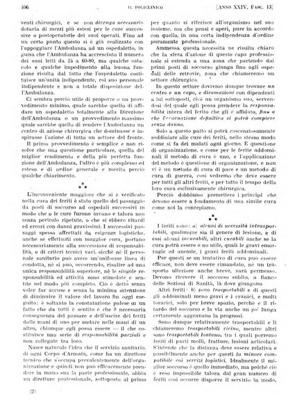 Il policlinico. Sezione pratica periodico di medicina, chirurgia e igiene