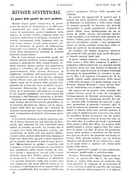 Il policlinico. Sezione pratica periodico di medicina, chirurgia e igiene