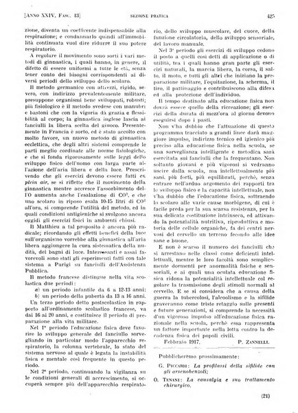 Il policlinico. Sezione pratica periodico di medicina, chirurgia e igiene