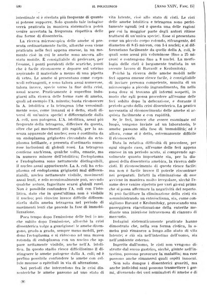 Il policlinico. Sezione pratica periodico di medicina, chirurgia e igiene