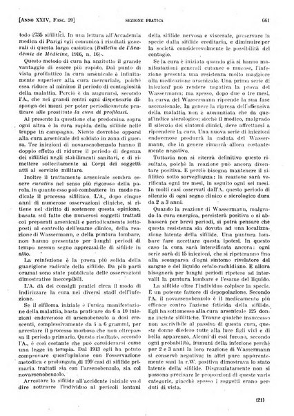 Il policlinico. Sezione pratica periodico di medicina, chirurgia e igiene