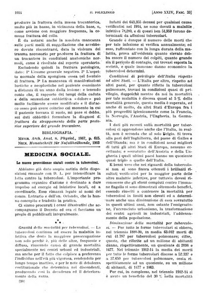 Il policlinico. Sezione pratica periodico di medicina, chirurgia e igiene