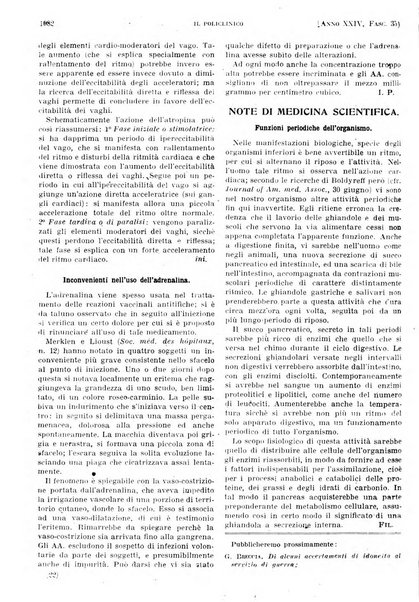 Il policlinico. Sezione pratica periodico di medicina, chirurgia e igiene