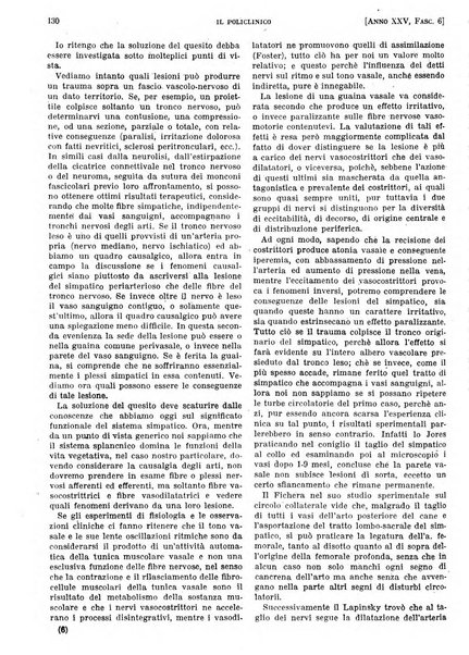 Il policlinico. Sezione pratica periodico di medicina, chirurgia e igiene