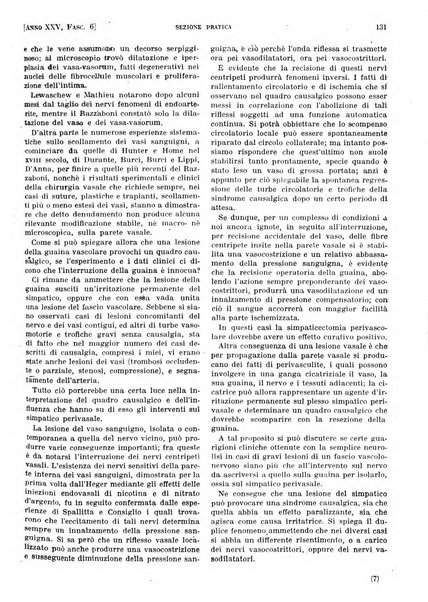 Il policlinico. Sezione pratica periodico di medicina, chirurgia e igiene