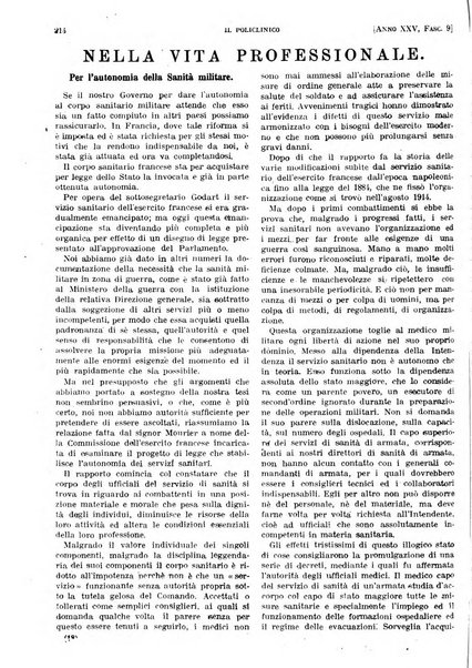 Il policlinico. Sezione pratica periodico di medicina, chirurgia e igiene