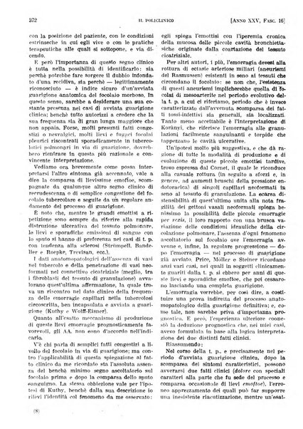 Il policlinico. Sezione pratica periodico di medicina, chirurgia e igiene