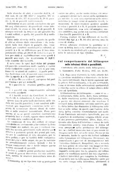 Il policlinico. Sezione pratica periodico di medicina, chirurgia e igiene