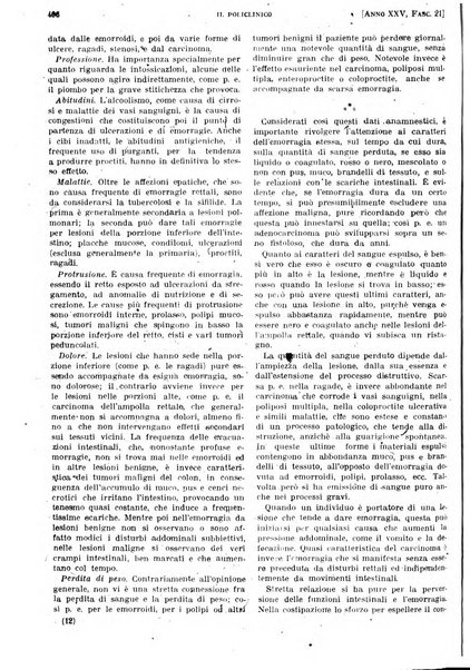 Il policlinico. Sezione pratica periodico di medicina, chirurgia e igiene