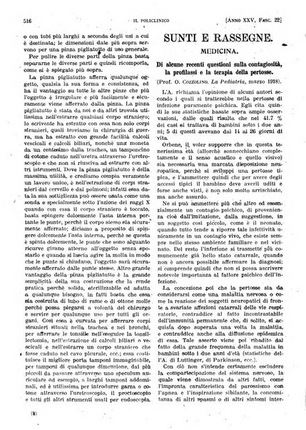 Il policlinico. Sezione pratica periodico di medicina, chirurgia e igiene