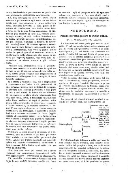 Il policlinico. Sezione pratica periodico di medicina, chirurgia e igiene