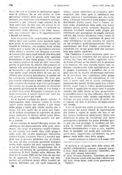 Il policlinico. Sezione pratica periodico di medicina, chirurgia e igiene