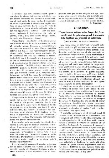 Il policlinico. Sezione pratica periodico di medicina, chirurgia e igiene