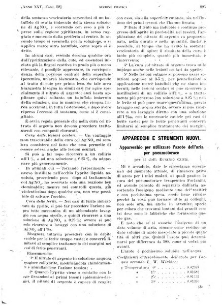 Il policlinico. Sezione pratica periodico di medicina, chirurgia e igiene