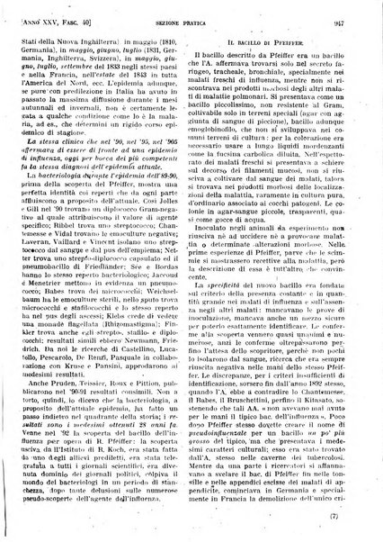 Il policlinico. Sezione pratica periodico di medicina, chirurgia e igiene