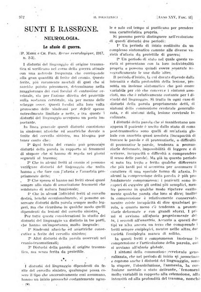 Il policlinico. Sezione pratica periodico di medicina, chirurgia e igiene