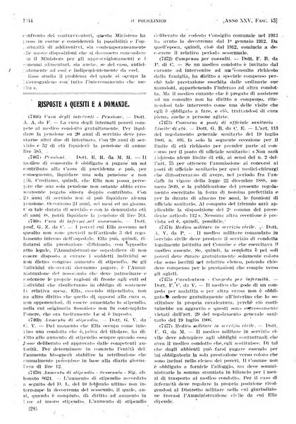 Il policlinico. Sezione pratica periodico di medicina, chirurgia e igiene