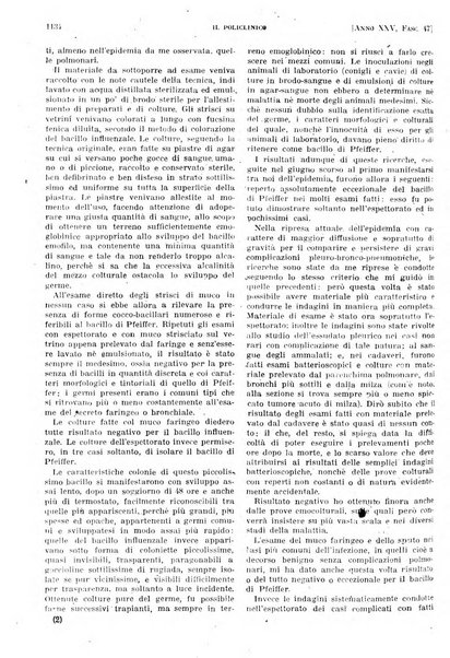 Il policlinico. Sezione pratica periodico di medicina, chirurgia e igiene