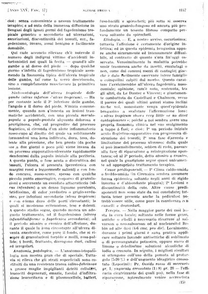 Il policlinico. Sezione pratica periodico di medicina, chirurgia e igiene