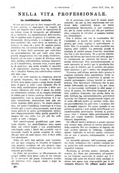 Il policlinico. Sezione pratica periodico di medicina, chirurgia e igiene