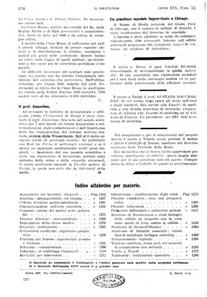 Il policlinico. Sezione pratica periodico di medicina, chirurgia e igiene