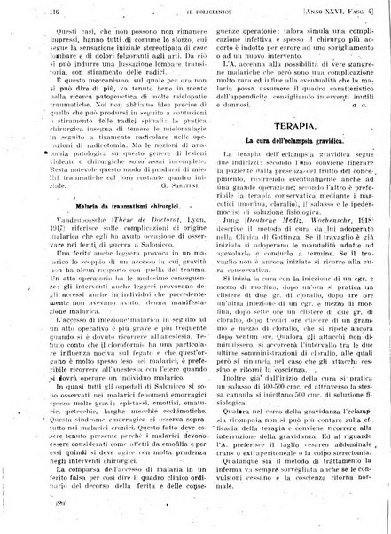 Il policlinico. Sezione pratica periodico di medicina, chirurgia e igiene