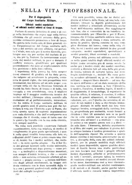 Il policlinico. Sezione pratica periodico di medicina, chirurgia e igiene