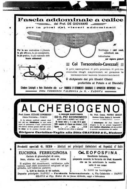 Il policlinico. Sezione pratica periodico di medicina, chirurgia e igiene