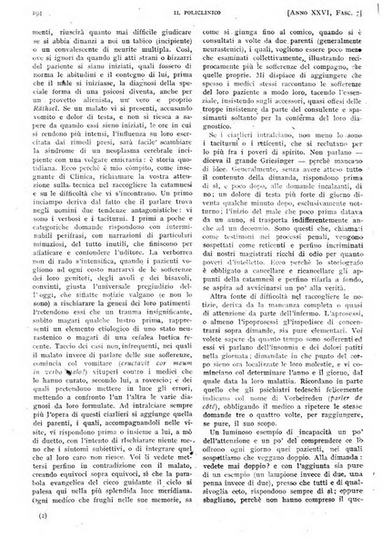 Il policlinico. Sezione pratica periodico di medicina, chirurgia e igiene