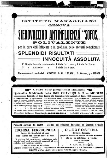 Il policlinico. Sezione pratica periodico di medicina, chirurgia e igiene