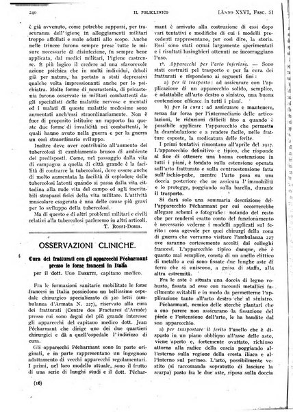 Il policlinico. Sezione pratica periodico di medicina, chirurgia e igiene