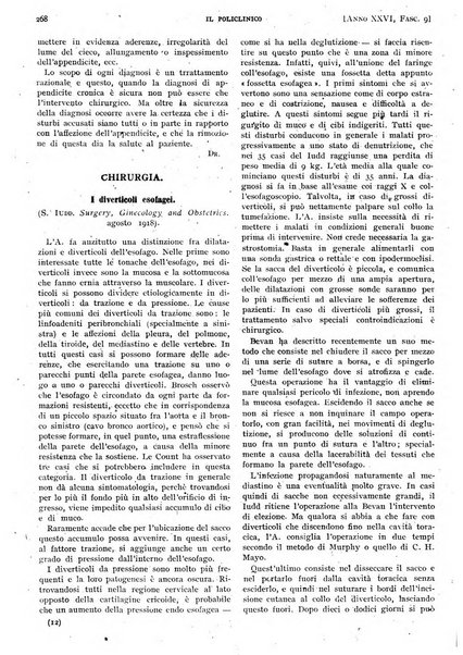 Il policlinico. Sezione pratica periodico di medicina, chirurgia e igiene