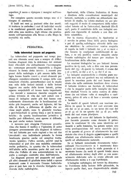 Il policlinico. Sezione pratica periodico di medicina, chirurgia e igiene