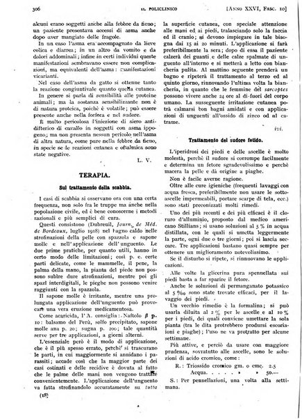 Il policlinico. Sezione pratica periodico di medicina, chirurgia e igiene