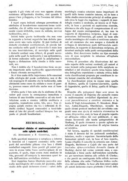 Il policlinico. Sezione pratica periodico di medicina, chirurgia e igiene