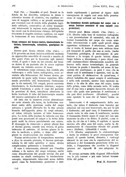 Il policlinico. Sezione pratica periodico di medicina, chirurgia e igiene