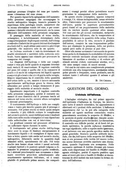 Il policlinico. Sezione pratica periodico di medicina, chirurgia e igiene