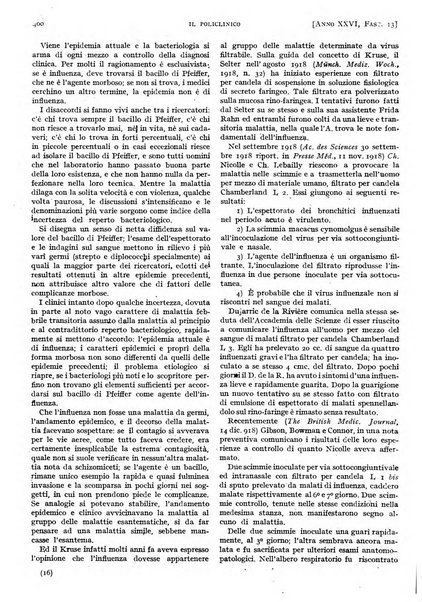 Il policlinico. Sezione pratica periodico di medicina, chirurgia e igiene