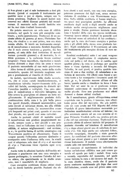 Il policlinico. Sezione pratica periodico di medicina, chirurgia e igiene